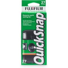 Fujifilm QuickSnap Flash 400 One-Time-Use Camera - 27 Exposures