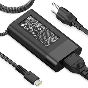 شاحن لجهاز الكمبيوتر المحمول HP Computer 65W 45W USB C محول الطاقة السريعة ، سلك الطاقة النحيف الجديد C.