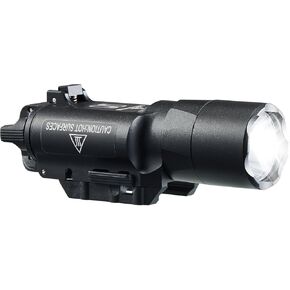 Tactical Flashlight Weapon Light 1200 Lumens Pistol Flashlight Picatinny Flashlight Black