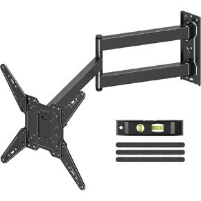 MOUNT PRO Long Arm Corner TV Mount for Most 32-65 Inch TVs, 31.3" Long Extension Full Motion Wall Mount Bracket, Swivel Articulating Arm & Tilt TV Wall Mount, MAX VESA 400x400mm, Holds up to 99 lbs