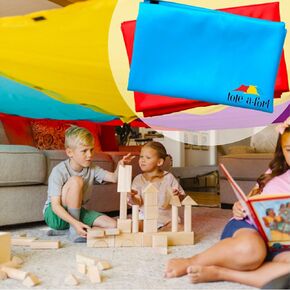 (Pink Purple 2 Pack Pack Extra Build ، بطانية Build Building Kit للأطفال ، لعبة ToteaFort ، اصنع مسرحًا محمولًا ، ولعب خيمة بوي بويز في الهواء الطلق ، مجموعة من 4 ، 8 ، 12 +