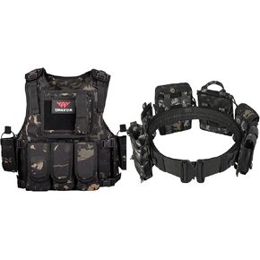 YAKEDA Tactical Outdoor Vest &Tactical Battle Belt