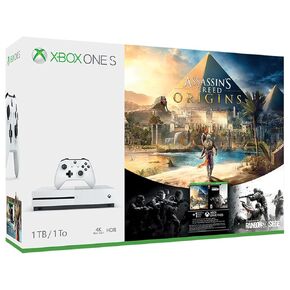 Xbox One S 1TB Console - Assassin's Creed Origins Bundle [تم إيقافها] (متجدد)