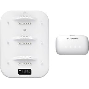 BOBOVR BD3 Charging Dock+B100 Combo, Providing Fast Charging for 3*B100, 30W Power, 0-80% in Just 1 Hour