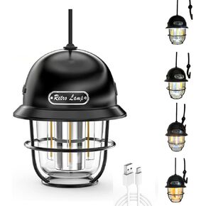 Rechargeable Outdoor Mini Camping Light, LED Portable Four-Color Multifunctional Horse Light, White Light, Amber Light, Warm Yellow Light, and Warm White Light.