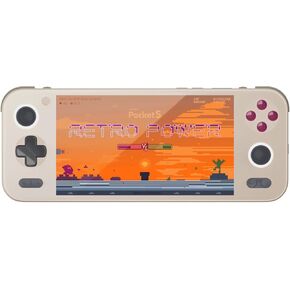Pocket S Android Handheld Gaming Device - 6" 2K Borderless IPS Display, Snapdragon G3x Gen 2, 16GB RAM, 1TB Storage, Master Controller, VC Cooling, Android 13, Sakura Pink