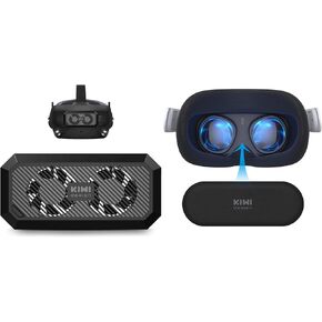 KIWI design USB Radiator Fans and Lens Protector Compatible with Valve Index