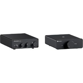 Fosi Audio V3 Stereo Amplifier Home Audio 300 Watts x2 Power TPA3255 Class D Mini Amp and TB10D 600W TPA3255 Power Amplifier Home Audio