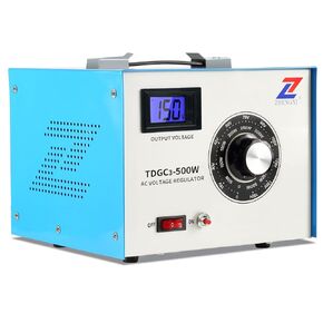 ZHENGXI 2000W Max 20 Amp Variac Variable Transformer, 0-150 Volt Output Regulador de Voltaje for US Plug
