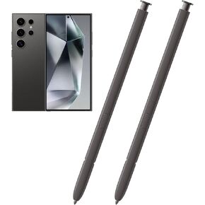 2 Pack Galaxy S24 Ultra S Pen Replacement Compatible with Samsung Galaxy S24 Ultra,S24 Stylus Pen for Galaxy S24 Ultra Touch S Pen,US Version,EJ-PS928BYEGUS,NoBluetooth(Dark Gray)