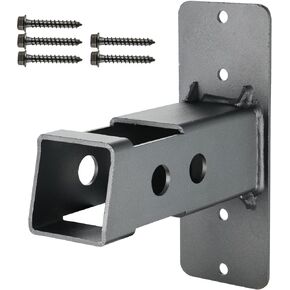 CZC Auto 2 "Hitch Wall Mount Bike Rack Mount Wall Mount ، منظم مرآب معلق ، تخزين مستقبل Hitch للدراجات ، يحمل ما يصل إلى 200 رطل