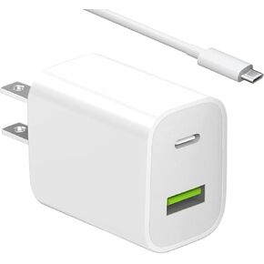 Tab S9 A9 Charger for Samsung Galaxy Tab S10 S9 S8 S7 S6 A9 A9+ Plus A8 A7 S9 S5e S4 S3 20W Type-C Power Adapter FE S6 Lite (2024) Tablet