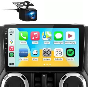ستيريو راديو سيارة لجيب Wrangler JK 2007-2018 Compass Grand Cherokee Dodge RAM ، 10 '' Android 13 2GB+64GB RADION