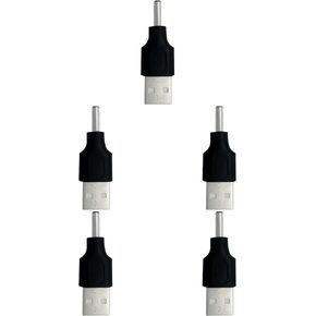 محول USB إلى DC 3.5mmx1.35mm أنثى إلى USB Male 12V 3A شحن محول 5pcs
