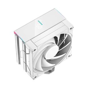 AK400 WH Digital Display Edition CPU Air Cooler PWM 120mm Fan 1850RPM 220W TDP Suitable for Intel LGA1700/1200/1151/1150/1155 AMD AM5/AM4