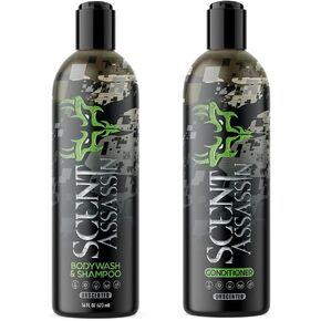 Hygiene Pack - UNSCENTED - 16oz Body Wash & Shampoo, 16oz Conditioner
