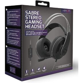 Venom Sabre Multi-Format Gaming Headset - White