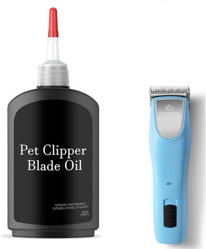 Professional Dog Clippers for Grooming - 2 Speed Pet Grooming Kit for Thick Curly Matted Coats - Low Noise Heavy Duty Cordless Hair Trimmer with Detachable Metal Blade for Animal/Pet/Horse in Saudi Arabia