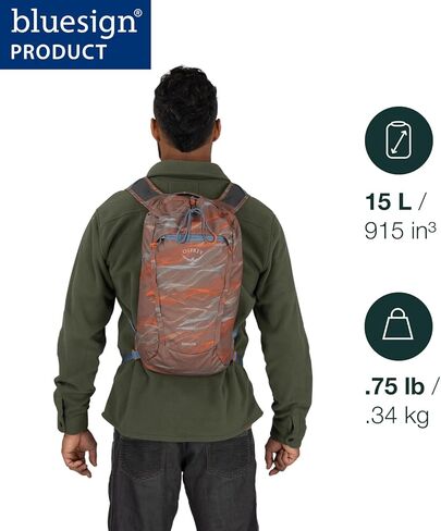 Osprey Daylite Cinch Backpack ، Frosty Mint Green in Saudi Arabia