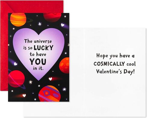 Hallmark Peanuts Valentines Day Cards Pack, Snoopy and Woodstock (10 Valentine's Day Cards with Envelopes) in Saudi Arabia