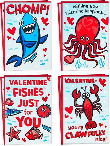 Hallmark Peanuts Valentines Day Cards Pack, Snoopy and Woodstock (10 Valentine's Day Cards with Envelopes) in Saudi Arabia