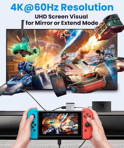 USB C إلى محول HDMI ، 4K@30 HDMI إلى USB C ، USBC إلى محول HDMI مع USB 3.0 ، شحن 100 واط PD ، محور متعدد المتوافق مع MacBook Pro و iPad Air و iPhone و Lap و TV و Switch والمزيد in Kuwait