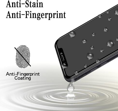 MAYtobe [2-Pack Privacy Screen Protector Designed for iPhone 11 and iPhone XR Anti-Blue Light Tempered Glass, Purple Anti-Spy, Eye Protection, Colorful Gradient in Kuwait