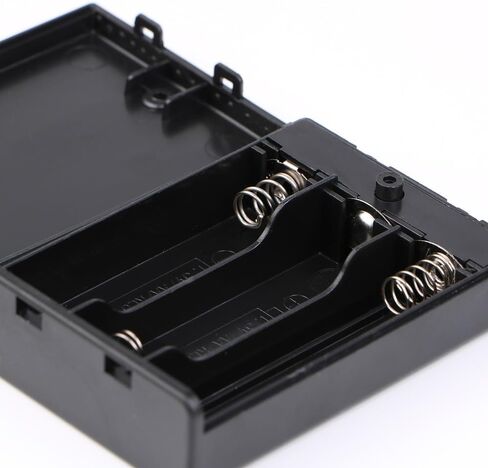 1 قطعة ذكية توقيت 3AA حامل البطارية ، مقبس USB أنثى 3AA مربع 5V مع غطاء وكابل on/OFF مناسب لملحقات الإضاءة المعيارية (البطارية غير متضمنة) in Kuwait
