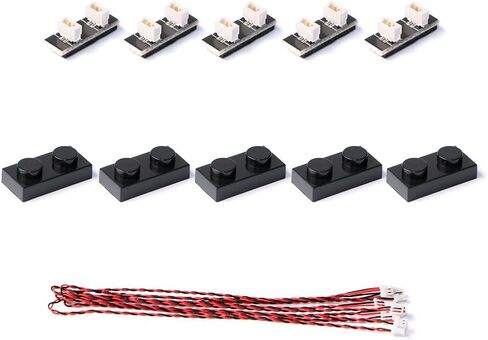 1 قطعة ذكية توقيت 3AA حامل البطارية ، مقبس USB أنثى 3AA مربع 5V مع غطاء وكابل on/OFF مناسب لملحقات الإضاءة المعيارية (البطارية غير متضمنة) in Kuwait