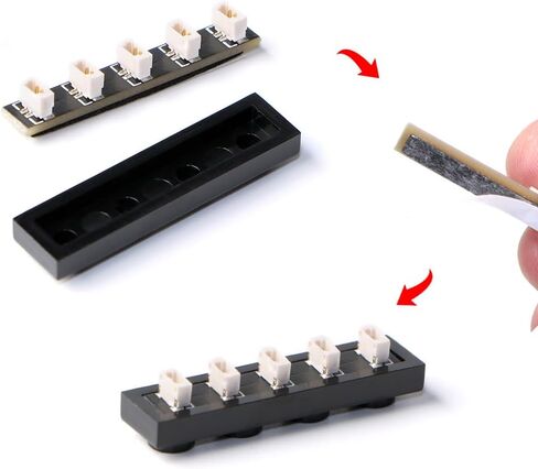 1 Piece Intelligent Timing 3AA Battery Holder, USB Female Socket 3AA Box 5V with Cover and on/Off USB Cable Suitable for Modular Lighting Accessories (Battery not Included) in Kuwait