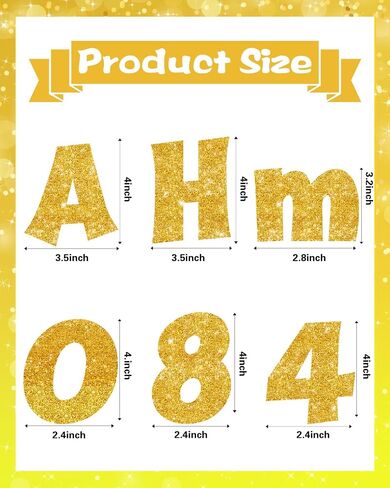 237 Pcs Glitter Bulletin Board Letters, Numbers and Punctuation, Poster Board Letters Alphabet Cut Out Cardboard Letters Accessories for Classroom Display Decorating Supplies 4inch (Green) in Saudi Arabia