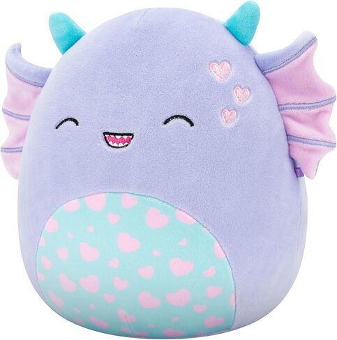 Squishmallows Original 8in Fitzy the Green Goblin Holding Guzzy Heart - Jazwares Valentine Plush (Little) in Saudi Arabia