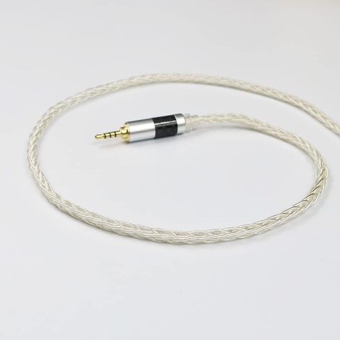 8Core 2.5MM Silver Copper Upgrade Earphone Replacement Cable, Senleeor Silver Copper Wire for KZ ZSN Pro X EDX Pro CCA CA4 CSN, QDC IEMs(2.5MM, C Pin) in Saudi Arabia