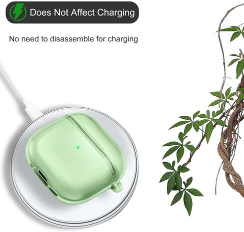 حافظة شفافة لغطاء الجيل الرابع من AirPods مع سلك مغناطيسي مضاد للفقد، طقم تنظيف، حزام معصم قابل للتعديل وسلسلة مفاتيح، صندوق حمل مصنوع من مادة TPU الناعمة لأجهزة Airpods 4 ملحقات واقية مضادة للصدمات in Kuwait