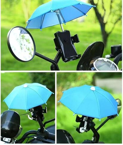 2Pack Phone Umbrella, Cell Phone Umbrella for Sun Shade Mobile Phone Holder with Universal Adjustable Cute suction Cup For Outdoor, Beach in Kuwait