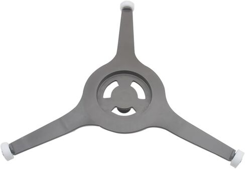 1 Pc Microwave Triple Arm Turntable Ring Rotating Ring Roller Glass Plate Tray Support Holder for 10.6" Microwave Oven Glass Flat Turntable Plate in Saudi Arabia
