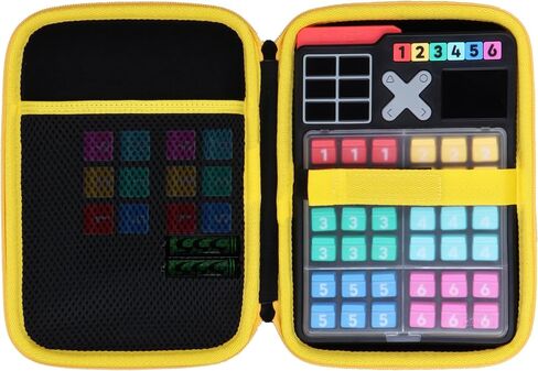 Storage Case Compatible with GiiKER Smart Sudoku Puzzle Games Original 2500 Challenges Sudoku Brain Teaser Puzzle Kids (Black + Green Case) in Saudi Arabia