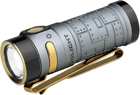 OLIGHT Baton4 Rechargeable EDC Flashlight, Bright Small Light Black in Kuwait