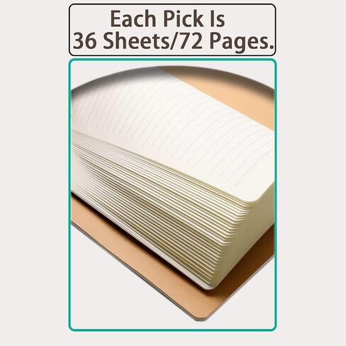 60 Pack A5 Lined Kraft Notebooks, 8.3x5.5in, Journaling Notebooks, 80GSM Thick paper 30 Sheets 60 Pages, Kraft Soft Cover Composition Notepad, Ruled Subject Notebooks, Travel Diary, Journals Memo, For Students, Office, School Supplies in Saudi Arabia