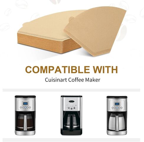 Coffee Filters Paper for Ninja Coffee Maker, 100Pcs Coffee Maker Filter 4 Cone Paper for Ninja 12-Cup Coffee Brewer Ninja Dual Brew Coffee Maker Ninja CM401 Ninja CFN601 Barista System in Kuwait