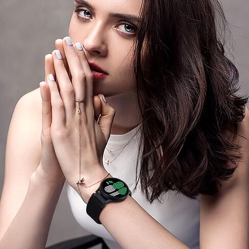 نايلون 20 مم نطاقات إطلاق سريعة متوافقة مع Samsung Galaxy Watch 7/6/5/4/Fe 40mm 44mm/Watch 6/4 Classic 47mm 47mm 42mm 46mm/Watch 5 Pro/Garmin Vivoactive 5/Vivoactive 3 for Women Men in Kuwait