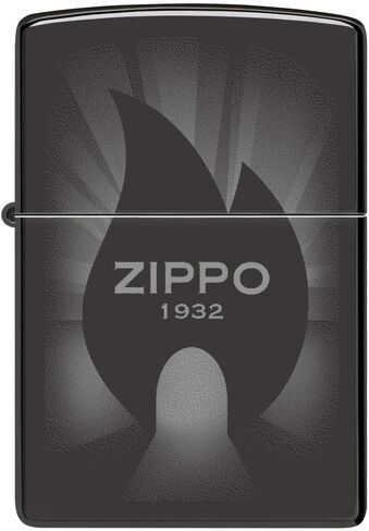 ولاعة جيب Zippo Seal Design بلون أزرق سماوي غير لامع in Saudi Arabia