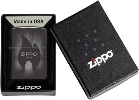 ولاعة جيب Zippo Seal Design بلون أزرق سماوي غير لامع in Saudi Arabia