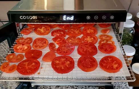 Silicone Dehydrator Sheets, Premium Non Stick Dehydrator Mats, Fruit Dryer Mesh for Food Dehydrator, 6pc, 12 x 13 inch in Kuwait