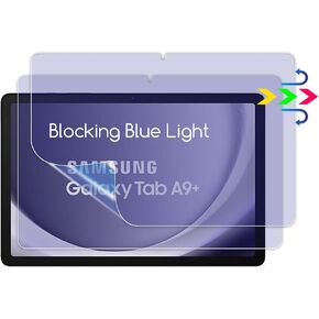KEANBOLL 2-Pack Anti Blue Light Screen Protector for Samsung Galaxy Tab A9+ Plus (11 inch 2023 Released),Eye Protection Anti Glare Anti Fingerprint Film