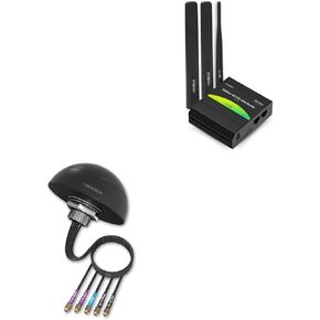 Linovision Industrial Teltonika 4G Cellular Router RUT241 و 4G LTE MIMO COMBO 5-IN-1 ANTENNA