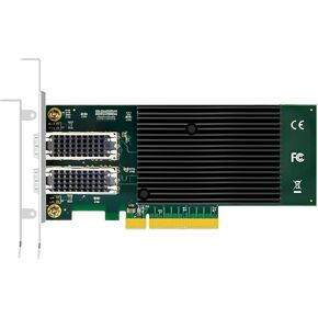 GLOTRENDS ST7315 1-Port 10Gb SFP+ Ethernet Network Card with Intel 82599EN Controller, PCIE 2.0 X4 Interface, Support Windows 11/10/Windows Server/Linux/ESX/VMware ESXi(Not Support Mac OS)