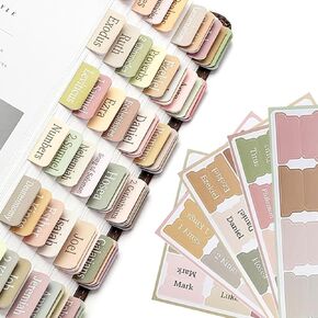 Laminated Bible Tabs, Bible Tabs for Women & Men, Bible Journaling Supplies Bible Markers Bible Labels Tabs for Book Flags Tabs Strip Index Tabs, Page Tabs (5PCS) in Kuwait
