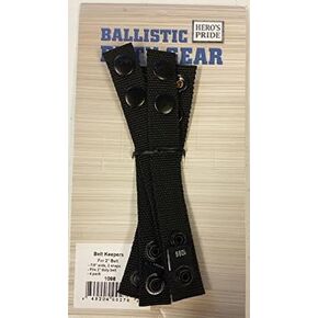 Hero's Pride Ballistic Belt Keepers, 7/8", Fits 2" Belt