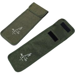 2 حزمة خيمة حصص كيس التخييم مسامير الأوتاد تخزين منظم الحامل الحامي الجيب Pouch Pouch for 8 ''-12 '